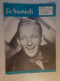 JOURNAL VINTAGE LE SAMEDI DE AOUT 1952