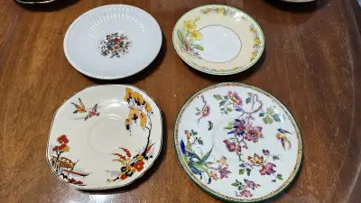 4 Wedgewood Saucers, View more