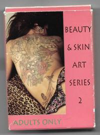 Tattoos , beauty & skin art series 2, 32 cards mint