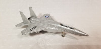 ERTL 1169 vintage die cast metal toy 1989 fighter jet F-15 Eagle