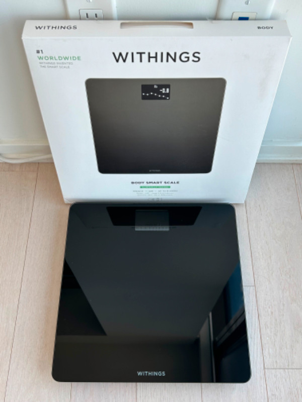 Withings Body - Digital Wi-Fi Smart Scale w/ Automatic App Sync in General Electronics in City of Toronto