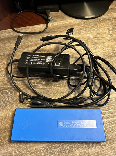 HP USB-C Dock G4 Docking Station + 90W Power Adapter & Cables, View more