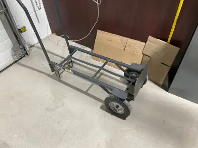 Multiple heavy-duty moving dollies and hand trucks available. Great for warehouses, shops, contracto...