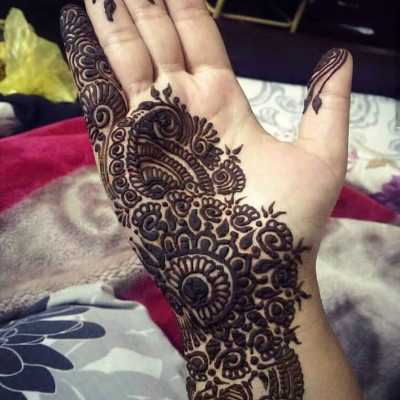 Henna / Mehendi on Chand Raat