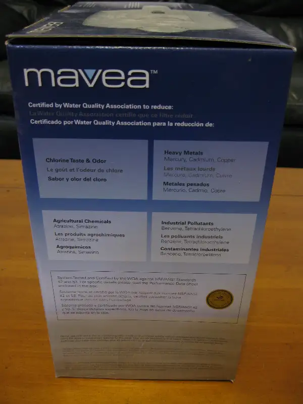 Brand NEW in Box MAVEA Water Filter Pitcher $30 (Richmond Hill) in Kitchen & Dining Wares in Markham / York Region - Image 5