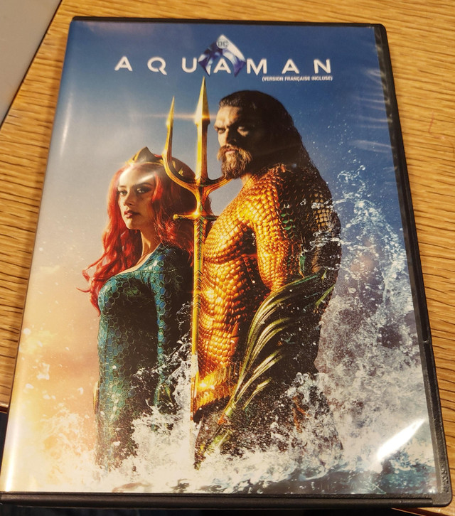 Aquaman (DVD - 2 Disc) - Like New - DC Comics - Jason Momoa in CDs, DVDs & Blu-ray in Grand Bend - Image 2