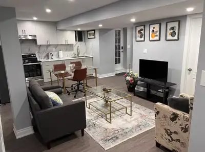 Two private bedrooms available in a clean and spacious basement apartment. Rent: $1,150/month per ro...