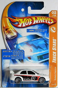 Hot Wheels Track Stars 1/64 Subaru Impreza Diecast Car