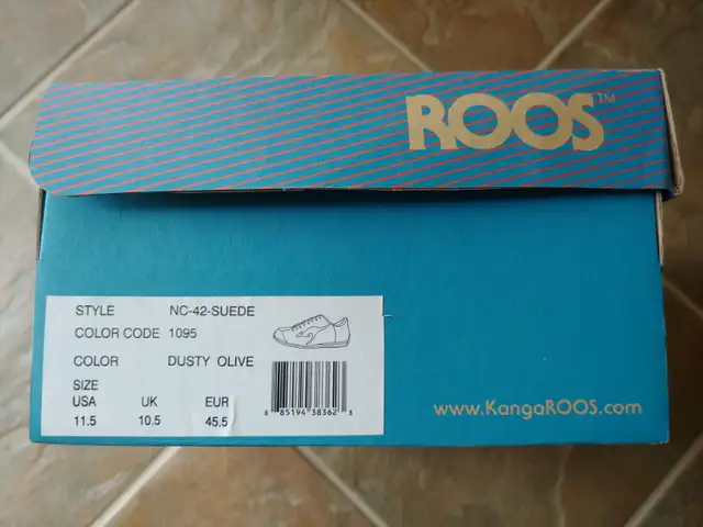 KangaROOS Men's NC 42 Suede Sneaker Size 11.5, Running in Men's Shoes in Oshawa / Durham Region - Image 4