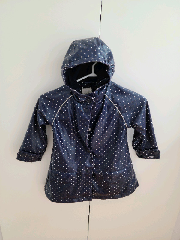 Children's Place Lined Rain Jacket - Size 4T in Clothing - 4T in Calgary - Image 3