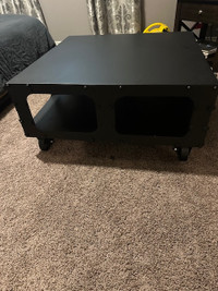 Black Steel Coffee Table