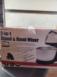 Malaxeur sur pied et a main/ stand and hand mixer