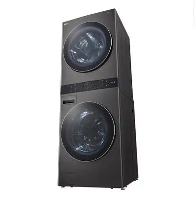 LG Washer&Dryer Tower WKEX200HBA, View more