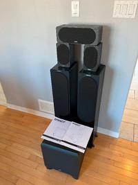 Energy E-Series 5.1 speakers