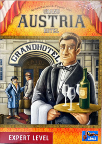 Grand Austria Hotel board game at BoardGamesNMore
