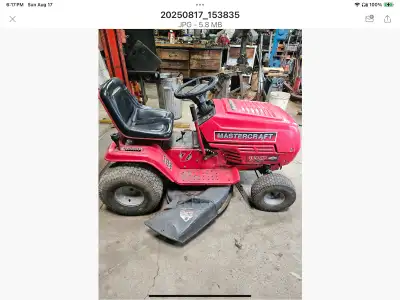 tracteur a gazon , View more