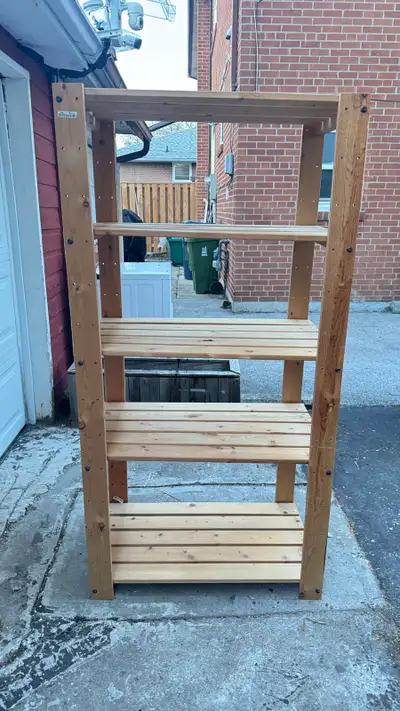 Disassemblable Wooden Shelf (Easy to Transport), View more