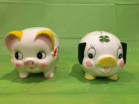 Vintage piggy banks