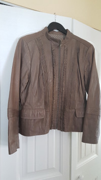 Leather Spring Jacket