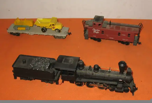 HO Train LOCO  4-6-0- Tender / Machinery Car / Caboose -Like New in Hobbies & Crafts in Edmonton - Image 3