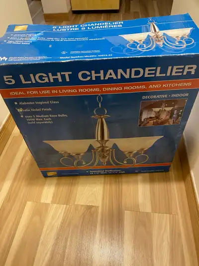 chandelier BNIB, View more