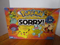 Vintage Pokemon Boardgame Sorry! Complete