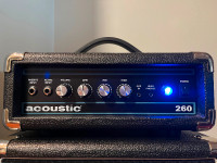 acoustic (brand) 100 Watt Bass Mini-Stack