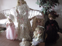 Porcelain Dolls, collectable,