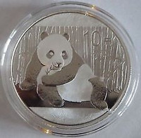 pièce en argent/silver bullion Panda 2015 1 oz key date