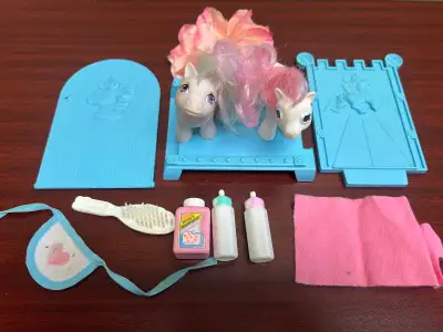 MLP My Little Pony Vintage Baby Blossom Sundance w/ Accessories, View more