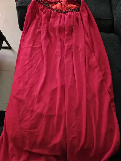 Women's Red LongSkirt w/Rhinestones
, View more