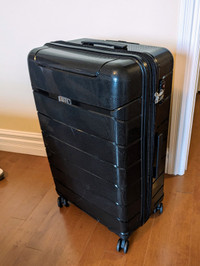 Hard sided suitcase