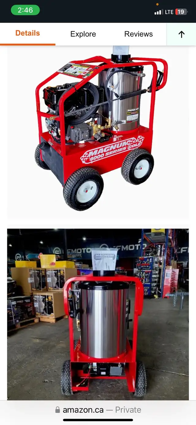 magnum 4000 hot power washer in Other Business & Industrial in Belleville - Image 5