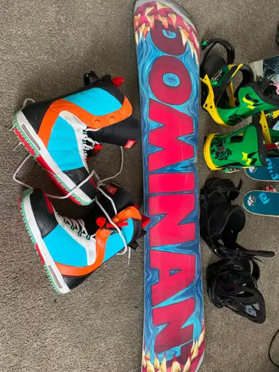 Burton snowboard set up, View more