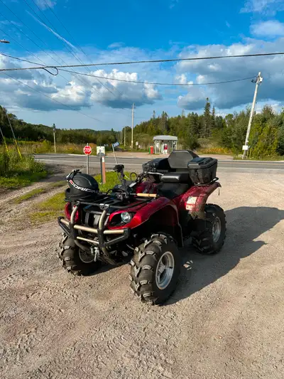 Selling my mint condition low mileage Grizzly 660 silvertip. Great condition ITP mudlite tires with...