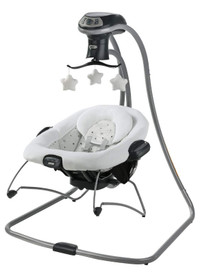 Graco DuetConnect LX 2-in-1 Portable Swing & Bouncer - Asteroid