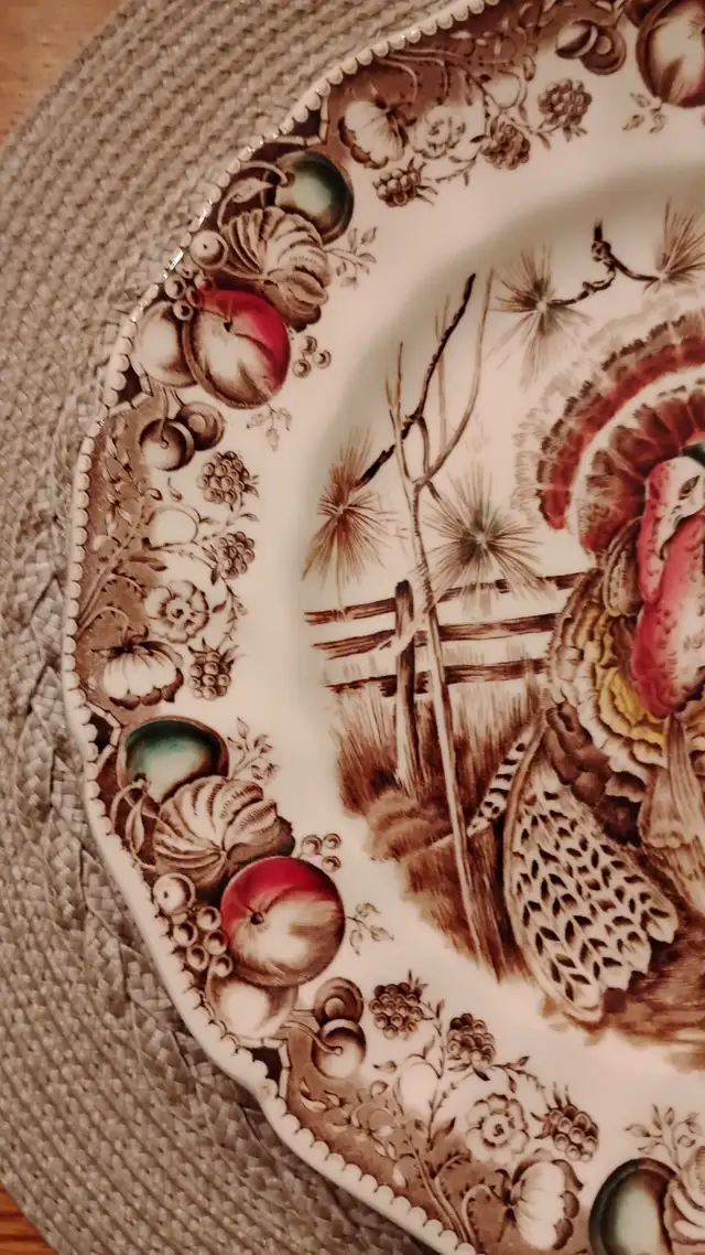 Johnson Bros Majesty Turkey Plates in Kitchen & Dining Wares in Guelph - Image 3