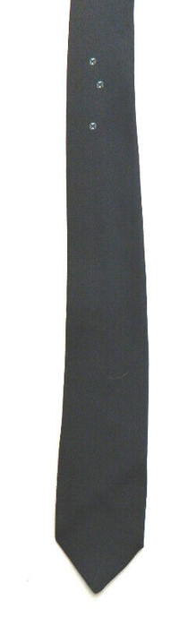 2 cravates noires et bleues soie 5$ chaque
