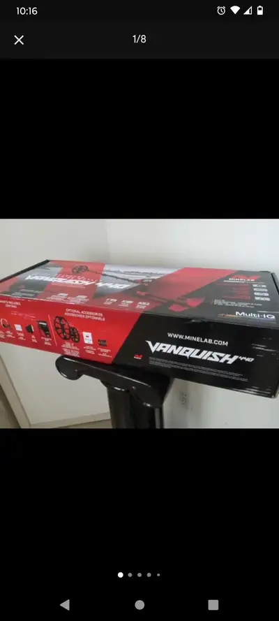 BRAMD NEW MINE LABS VANQUISH 440 METAL DETECTOR, , View more