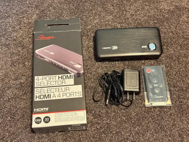 [NEW] Rocketfish 4-Port HDMI Switch Box