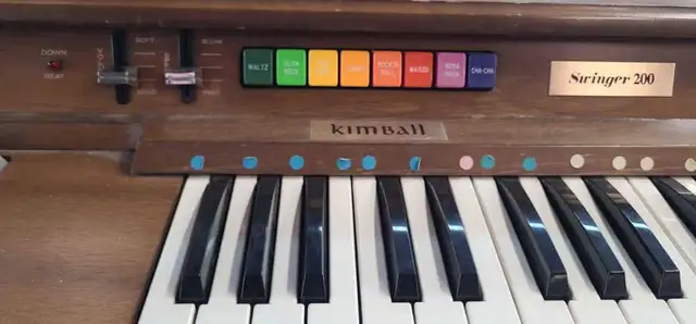 Swinger 200 The Entertainer Organ in Pianos & Keyboards in Edmonton - Image 5