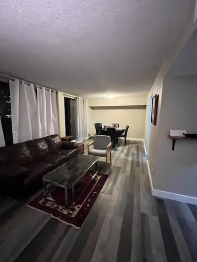 Large two bedroom, two bathroom furnished condo with six appliances located at 470 Laurier Ave west...