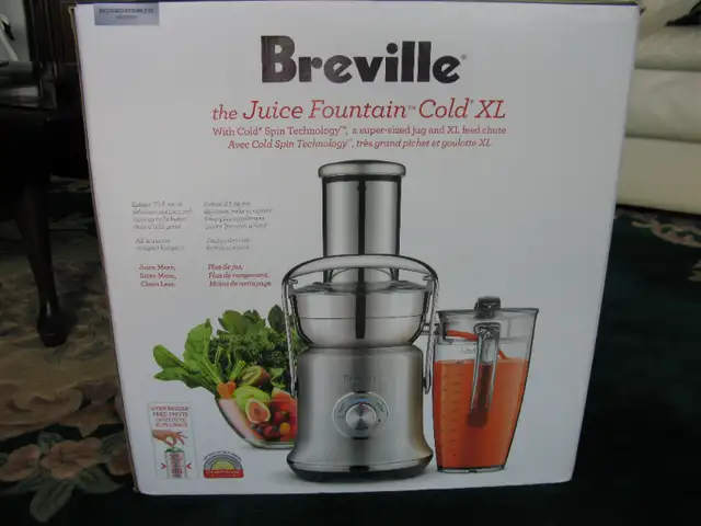 BREVILLE JUICE FOUNTAIN COLD XL in Processors, Blenders & Juicers in Brockville - Image 2