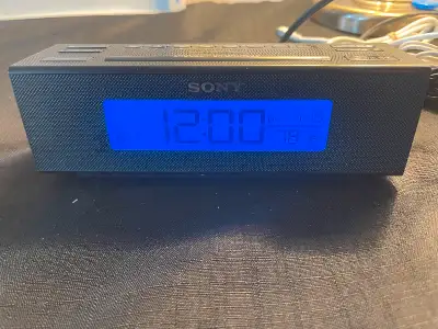 Sony Model: ICF-C707 Clock Radio - AM/FM, Nature Sounds,, View more