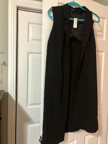 Black sleeveless blazer (NEW) in Women's - Tops & Outerwear in St. John's