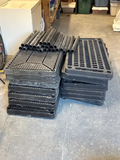 Shelving unit perfect for garage, pick up, cash