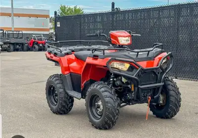 Im willing to sell the rims and tires off my brand new atv, View more