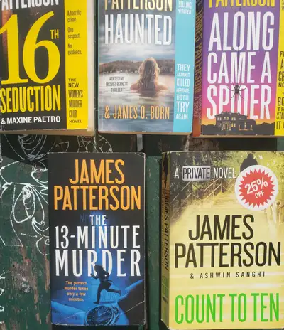 James Patterson Paperback Books $5 novels, View more