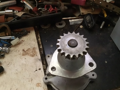 Chain driven water pump. For 2.4 4 cylinder. Believe it's same as for cavalier Z24 96-02. New . Near...