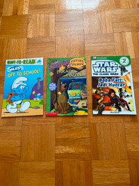 SMURFS; SCOOBY-DOO; STAR WARS books "NEW" All 3 for $10